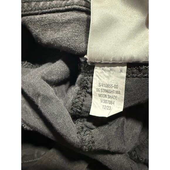 Old Navy Jeans High Rise OG Straight Raw Hem Womens Plus Size 22 Faded Black - Picture 11 of 11